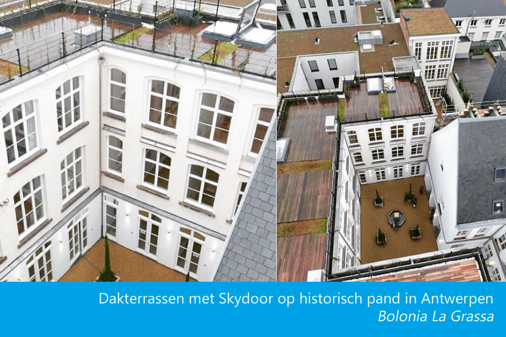 Skydoor dakluik dakterras Antwerpen