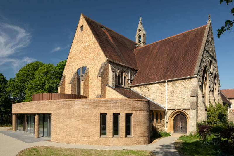 Uitbouw kerk Oxford