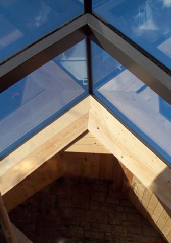 Ridgeglaze zadeldak - Glazing Vision Europe - Zadeldak
