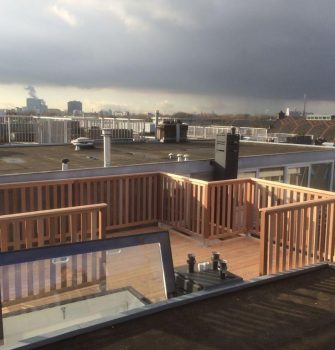Handmatig dakluik Skyhatch in dakterras